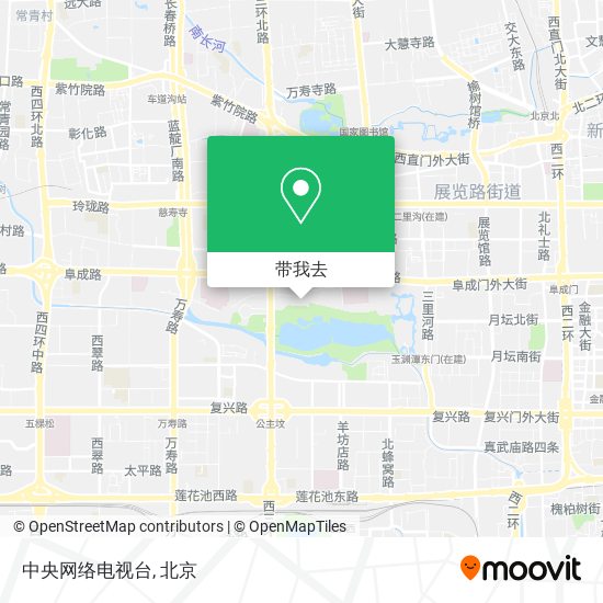 中央网络电视台地图