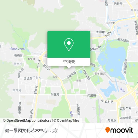 健一景园文化艺术中心地图