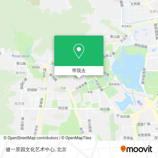 健一景园文化艺术中心地图