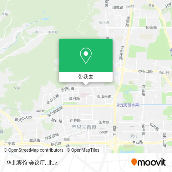 华北宾馆-会议厅地图