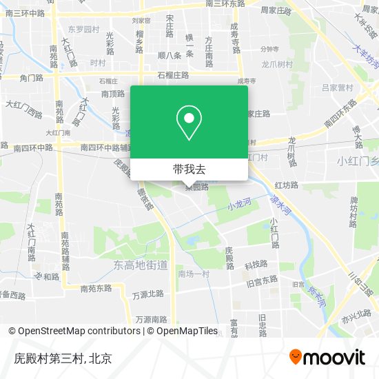 庑殿村第三村地图