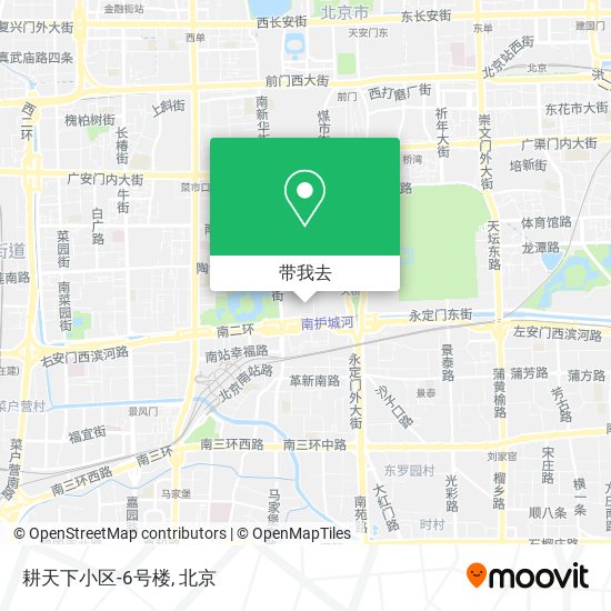 耕天下小区-6号楼地图