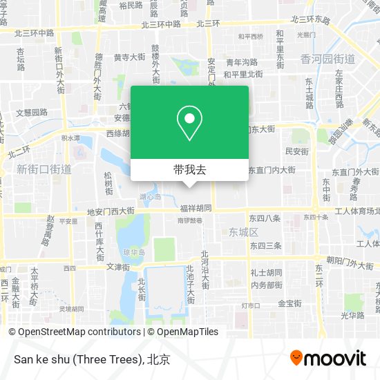 San ke shu (Three Trees)地图