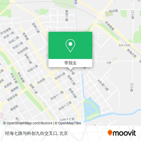 经海七路与科创九街交叉口地图