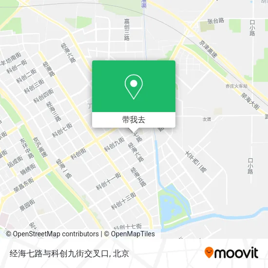 经海七路与科创九街交叉口地图