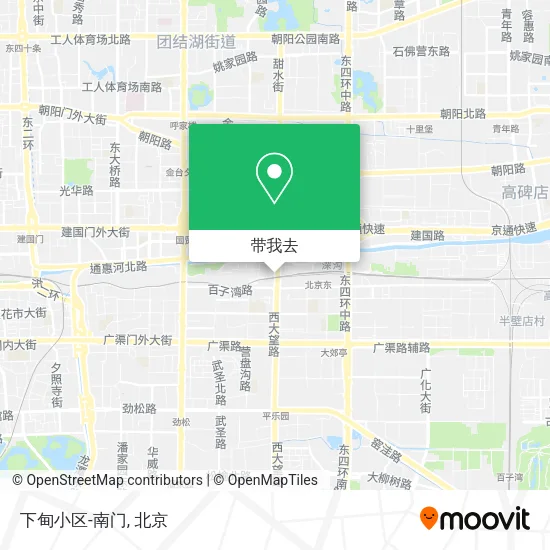 下甸小区-南门地图