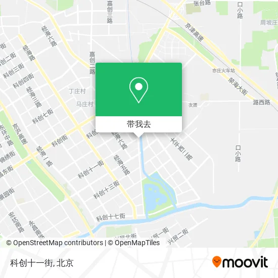 科创十一街地图