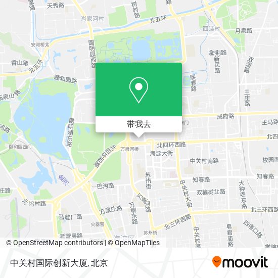 中关村国际创新大厦地图