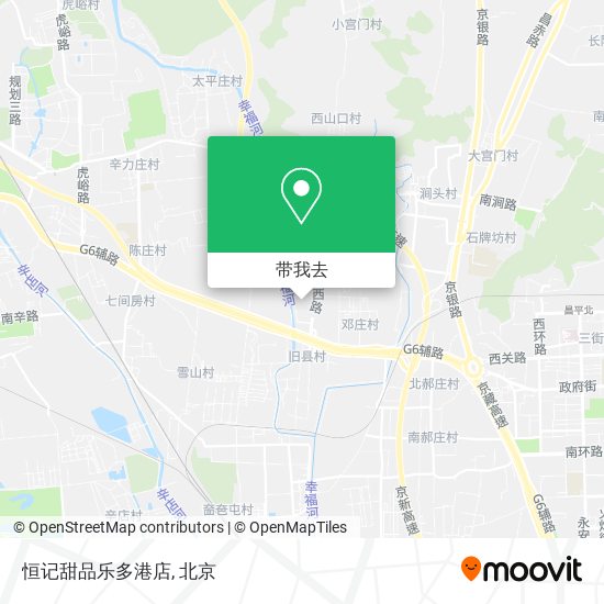 恒记甜品乐多港店地图
