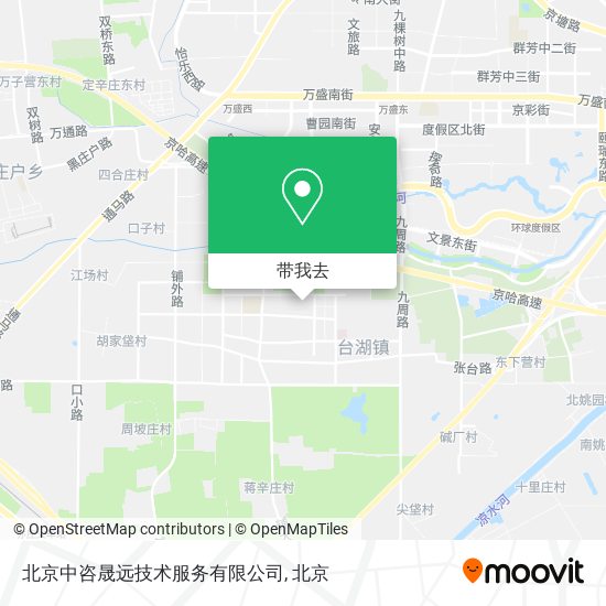 北京中咨晟远技术服务有限公司地图