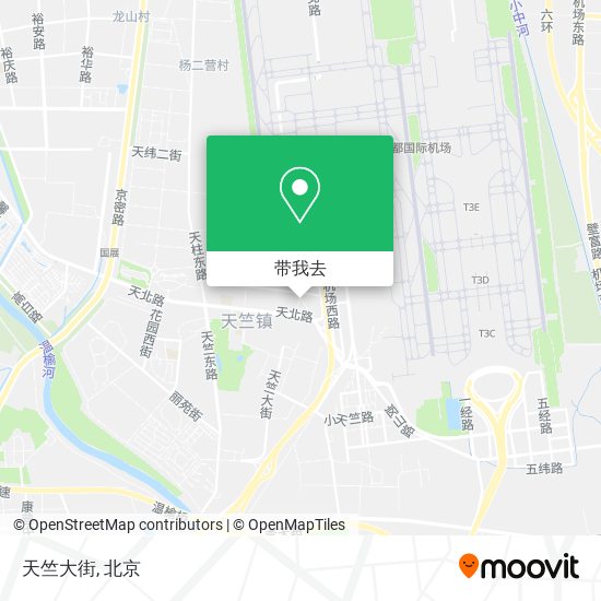 天竺大街地图