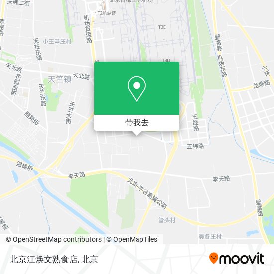 北京江焕文熟食店地图