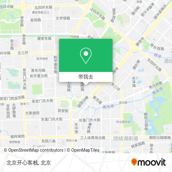 北京开心客栈地图