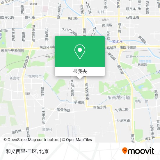 和义西里-二区地图