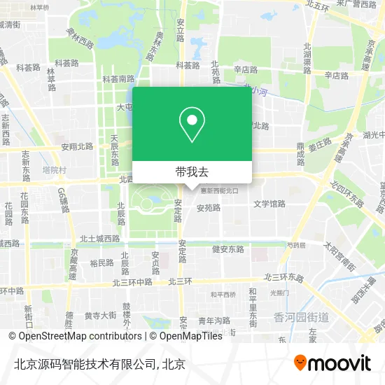 北京源码智能技术有限公司地图