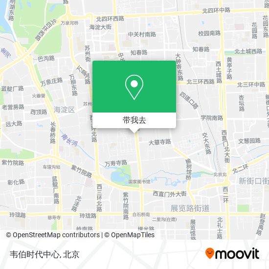 韦伯时代中心地图