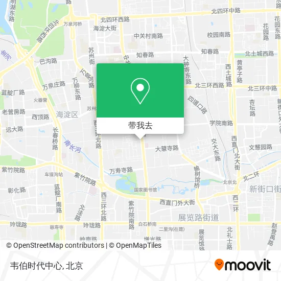 韦伯时代中心地图
