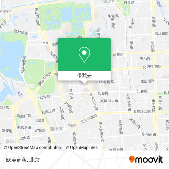 欧美药妆地图