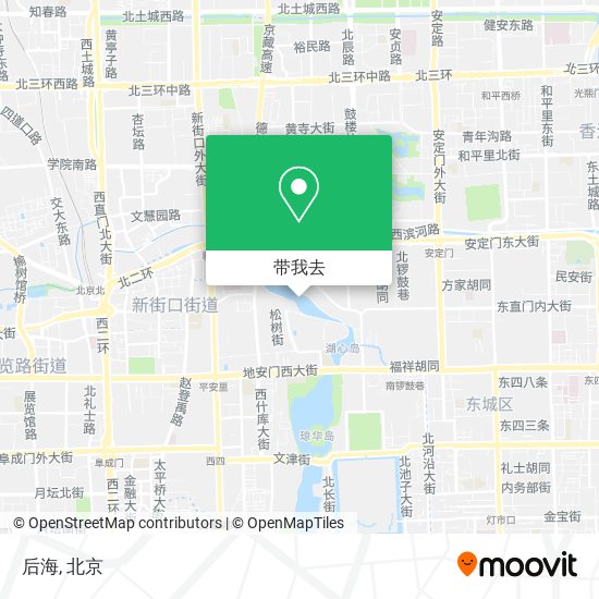 后海地图