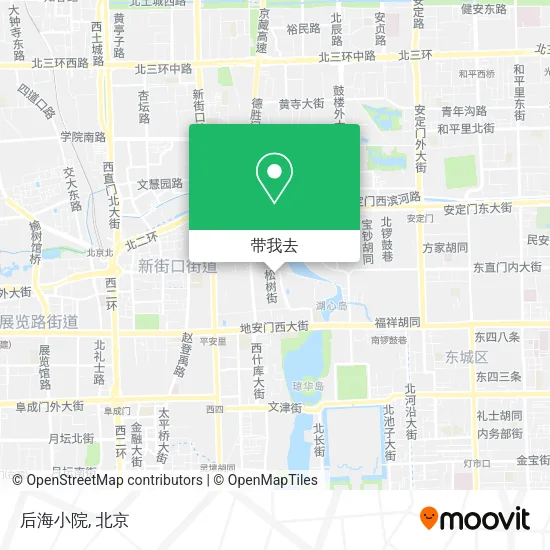 后海小院地图