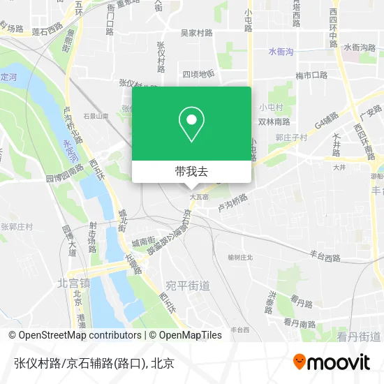 张仪村路/京石辅路(路口)地图