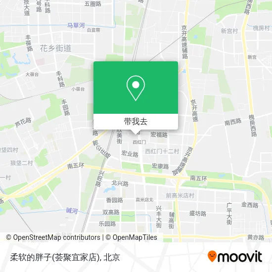 柔软的胖子(荟聚宜家店)地图