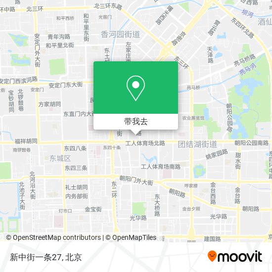 新中街一条27地图