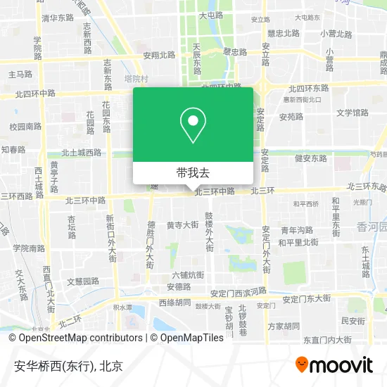 安华桥西(东行)地图