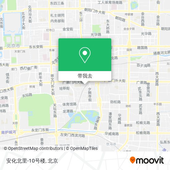 安化北里-10号楼地图
