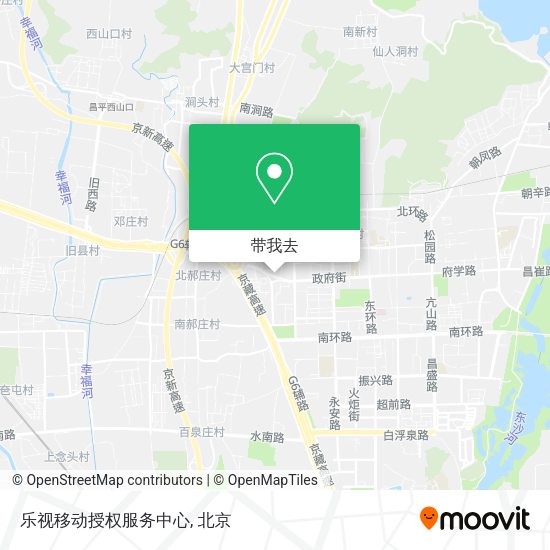 乐视移动授权服务中心地图