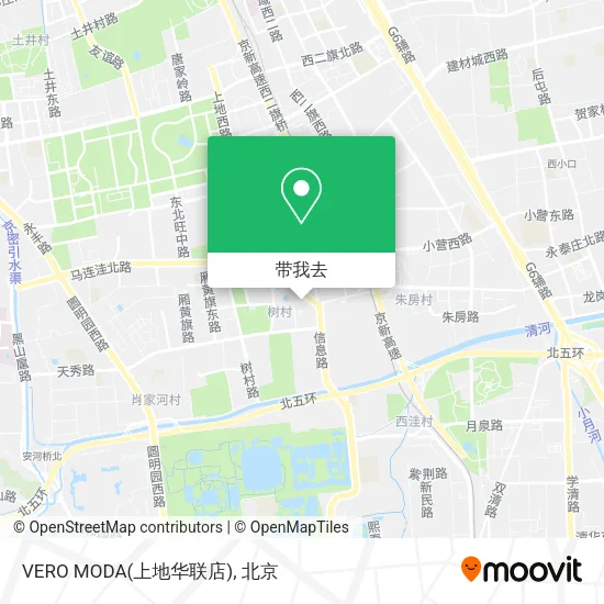 VERO MODA(上地华联店)地图