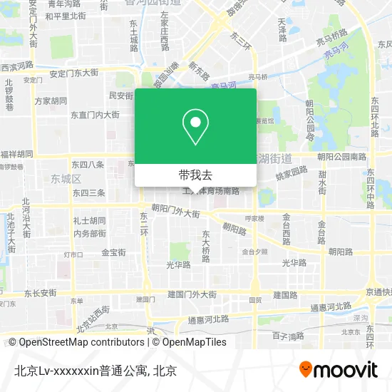北京Lv-xxxxxxin普通公寓地图