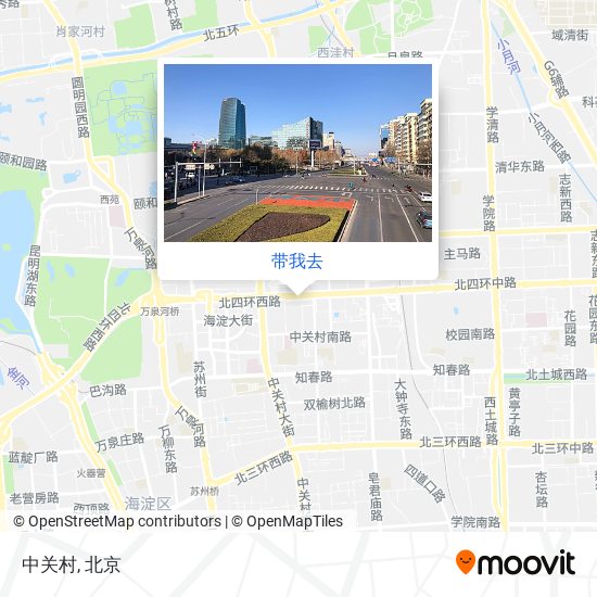 中关村地图