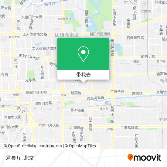 君餐厅地图