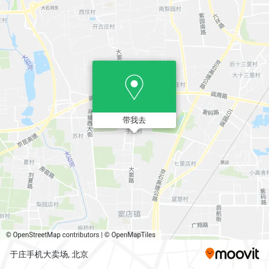 于庄手机大卖场地图
