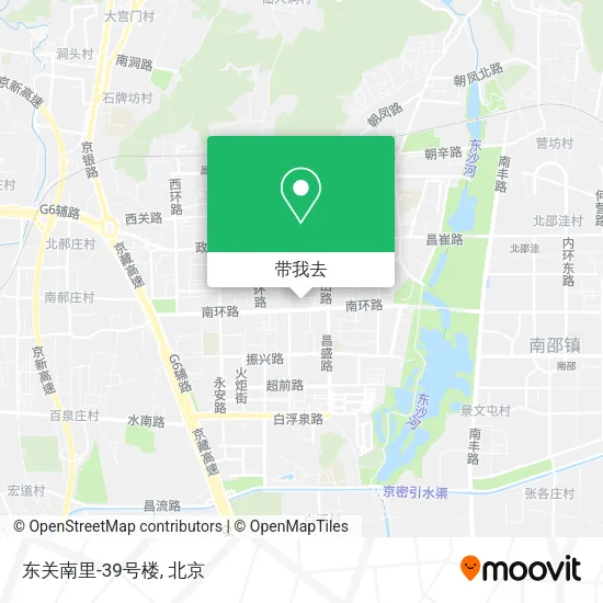 东关南里-39号楼地图