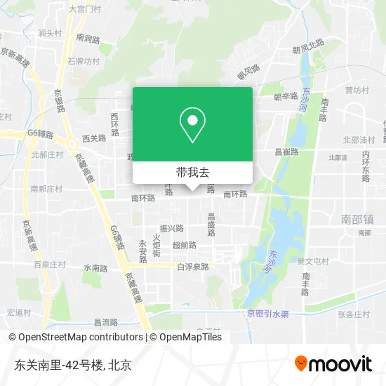 东关南里-42号楼地图