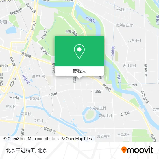 北京三进精工地图