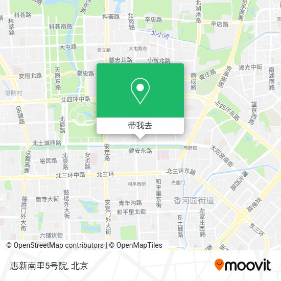 惠新南里5号院地图