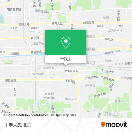 中泰大厦地图