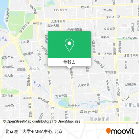 北京理工大学-EMBA中心地图