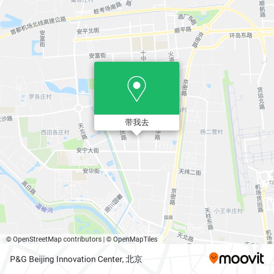 P&G Beijing Innovation Center地图