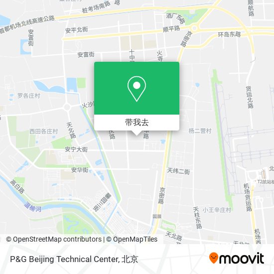 P&G Beijing Technical Center地图