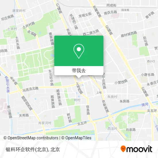 银科环企软件(北京)地图