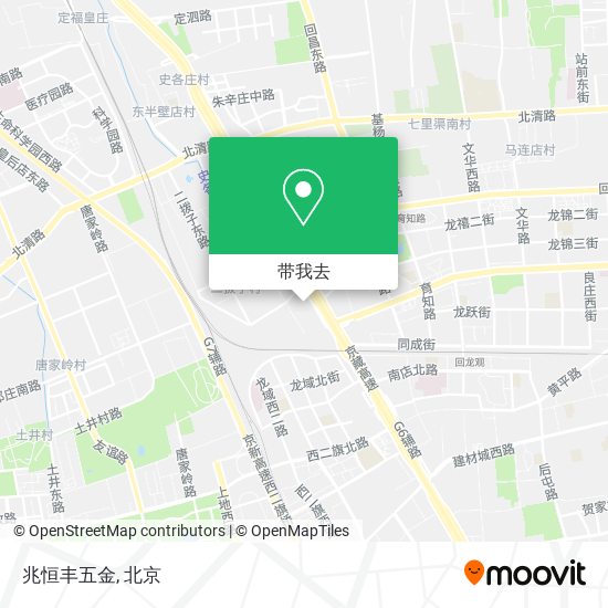 兆恒丰五金地图