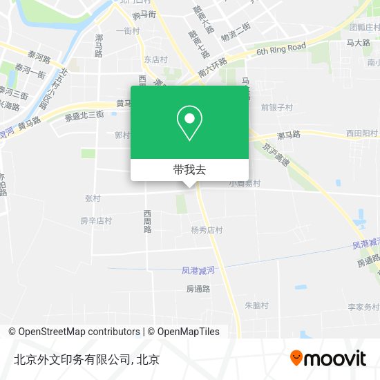 北京外文印务有限公司地图