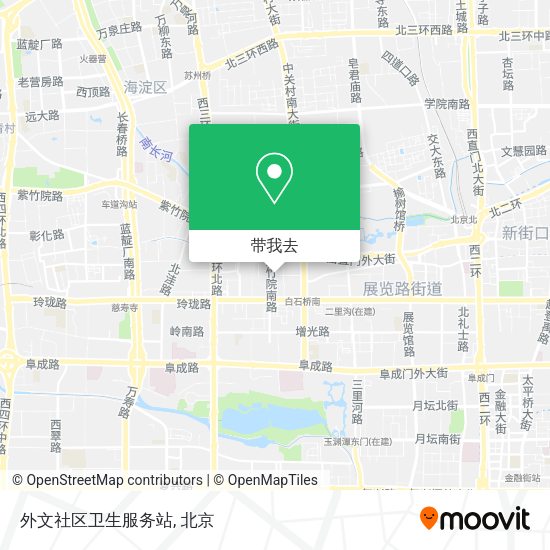 外文社区卫生服务站地图