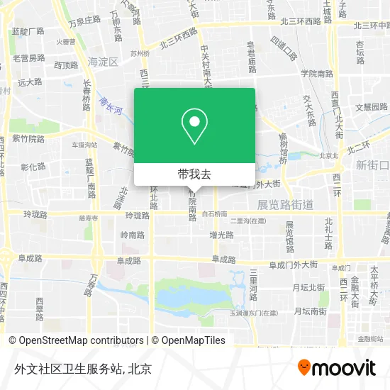 外文社区卫生服务站地图