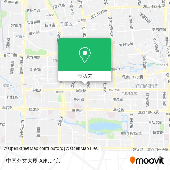 中国外文大厦-A座地图