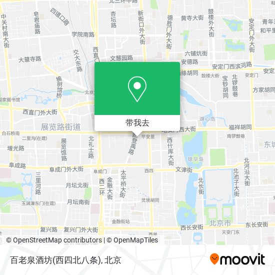 百老泉酒坊(西四北八条)地图